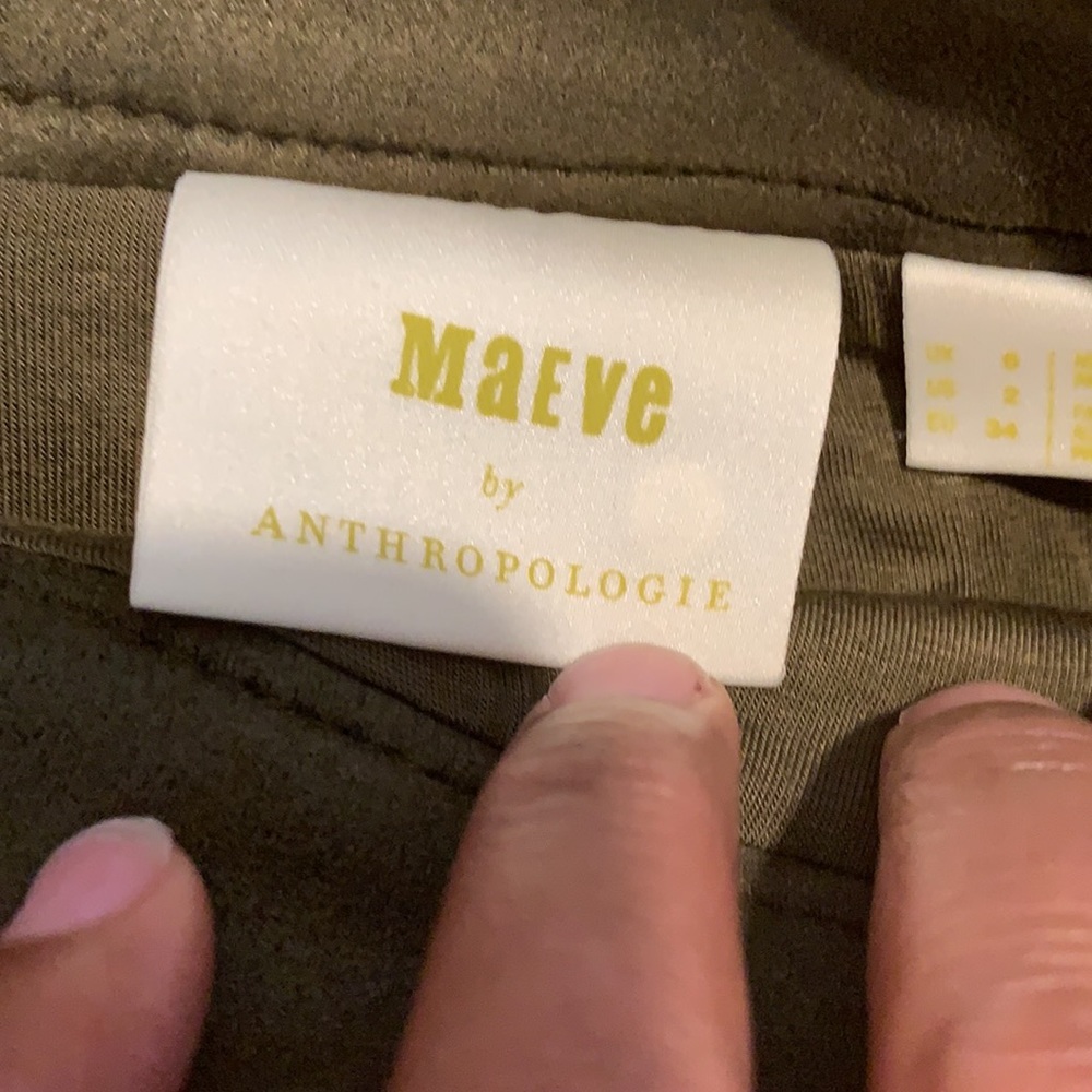 Anthropologie Maeve Faux Suede Skirt - Picture 9 of 12